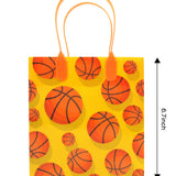 Basketball Party Favor Treat Bags - Set of 6 or 12