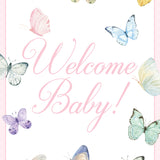Watercolor Butterfly Baby Milestone Cards