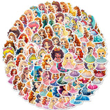 Princess Sticker Sheets – 100 Pieces