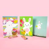 Easter Coloring Books with Crayons  – Set of 6 or 12