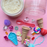 Ice Cream Sensory Play Dough Jar