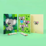Koalas Coloring Books with Crayons – Set of 6 or 12