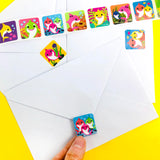 Shark Family Stickers 100 Stickers/Dispenser, Pack of 1, 6, 12 Dispensers