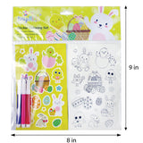 Easter Color-in Sticker Set with Markers