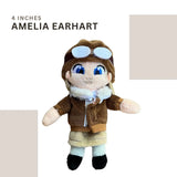 Pocket Edition Amelia Earhart Plush Doll