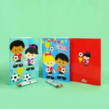 Soccer Coloring Books with Crayons – Set of 6 or 12