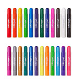 Tempera Paint Thin Sticks, 24 Colors
