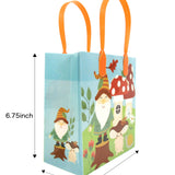 Garden Gnome Party Favor Treat Bags - Set of 6 or 12