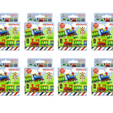 Train Stickers 100 Stickers/Dispenser, Pack of 1, 6 or 12 Dispensers