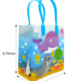 Sea Life Party Favor Bags Treat Bags - Set of 6 or 12