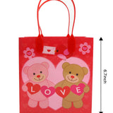 Valentine's Day Party Favor Treat Bags - Set of 6 or 12