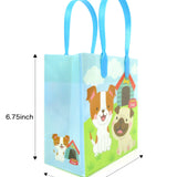 Dogs Party Favor Treat Bags - Set of 6 or 12