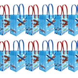 Airplane Party Favor Bags Treat Bags - Set of 6 or 12