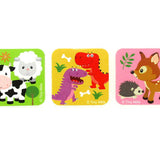 Animal Stickers 100 Stickers/Dispenser, Pack of 1, 6 or 12 Dispensers