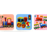 Train Stickers 100 Stickers/Dispenser, Pack of 1, 6 or 12 Dispensers
