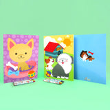 Dogs & Puppies Coloring Books with Crayons – Set of 6 or 12