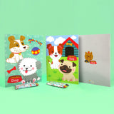 Dogs & Puppies Coloring Books with Crayons – Set of 6 or 12