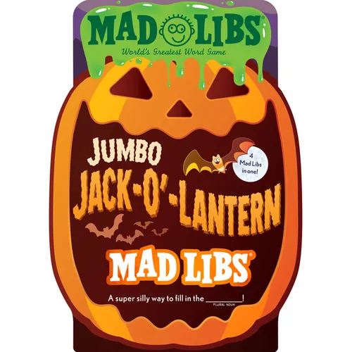 Jumbo Jack-O'-Lantern Mad Libs: 4 Mad Libs in 1!: World's Greatest Word Game about Halloween