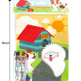 Dogs & Puppies Coloring Books with Crayons – Set of 6 or 12