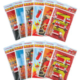 Fire Trucks Coloring Books with Crayons – Set of 6 or 12