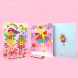 Magic Fairies Coloring Books with Crayons – Set of 6 or 12