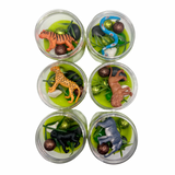 Zoo Animals Play Dough Party Favors