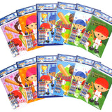 Unicorn Kitty Coloring Books with Crayons – Set of 6 or 12