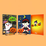 Halloween Coloring Books with Crayons  – Set of 6 or 12