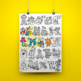Giant Poster - ABC