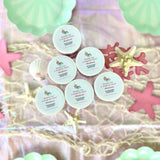 Custom Mermaid Play Dough Favors for Birthday Party Goodie Bags