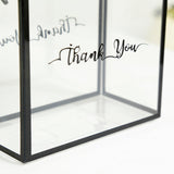 Clear Favor Boxes with Rope Handles (25 Pack)
