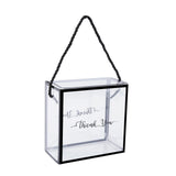 Clear Favor Boxes with Rope Handles (25 Pack)