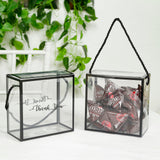 Clear Favor Boxes with Rope Handles (25 Pack)