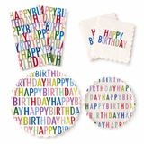 Colorful Birthday Party Pack for 12 Guests