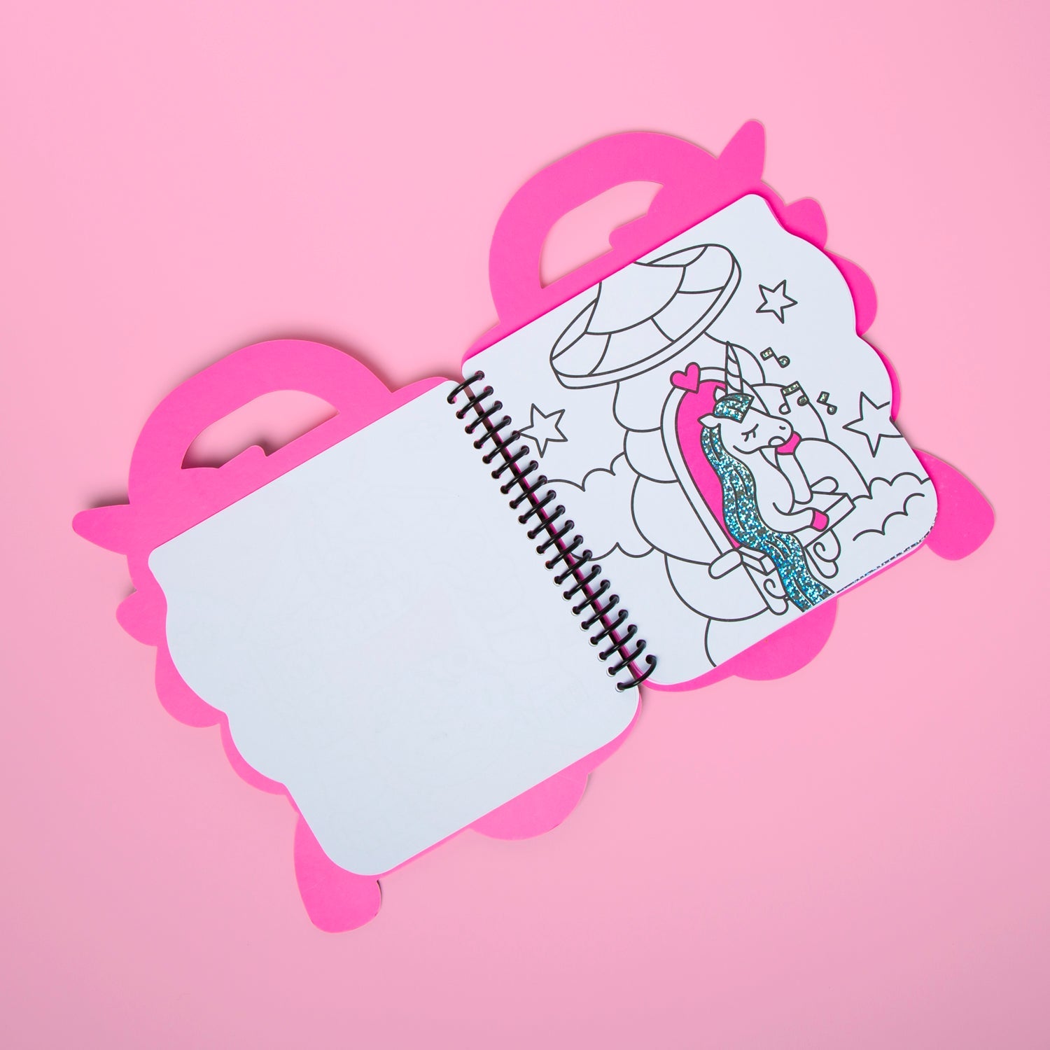 Super Coloring Book with Stickers and Crayons - Unicorn Theme