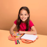 Super Coloring Book with Stickers and Crayons - Yummy Theme