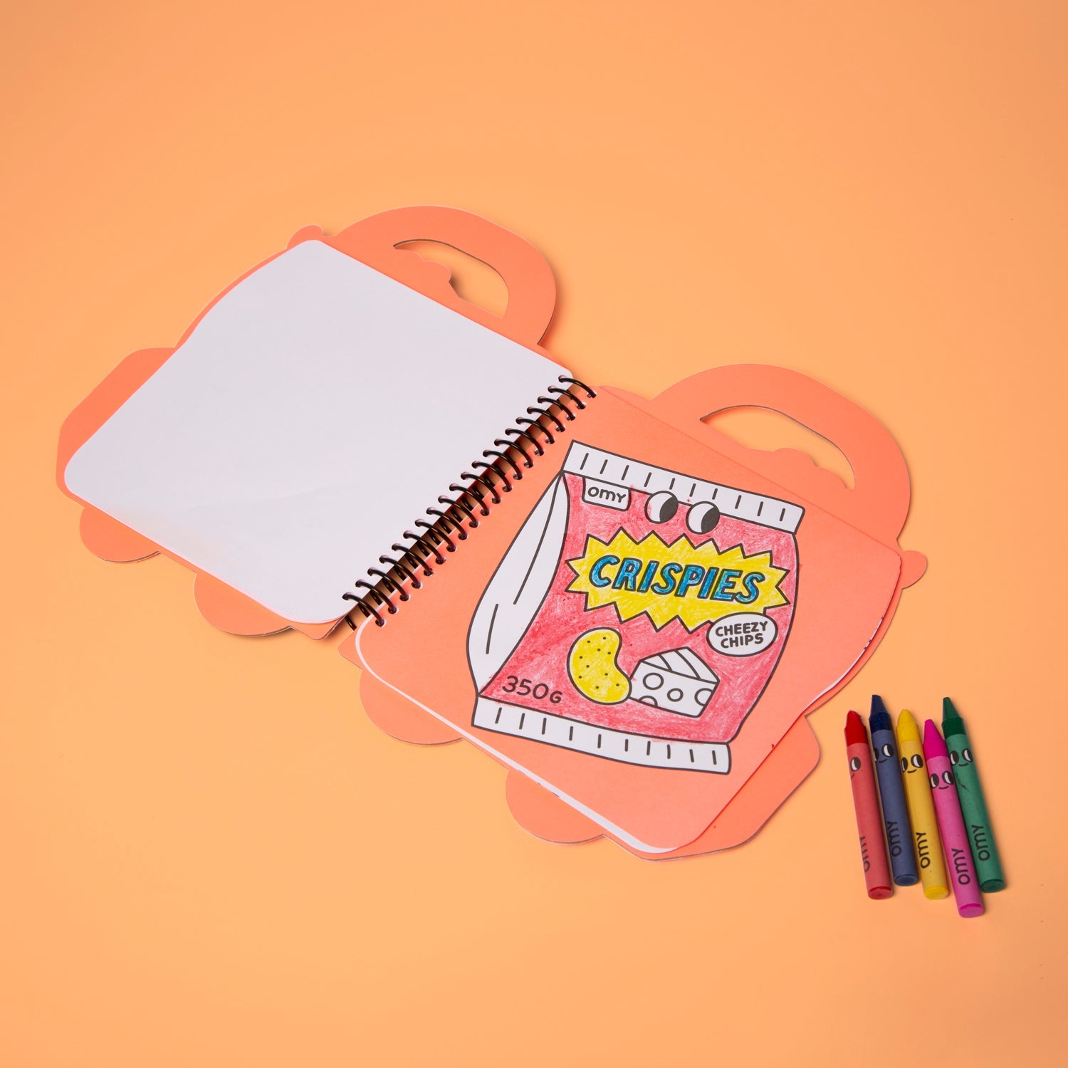 Super Coloring Book with Stickers and Crayons - Yummy Theme