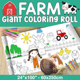 Giant Camping Coloring Roll (24" x 100")
