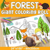 Giant Robots Coloring Roll (24" x 78")