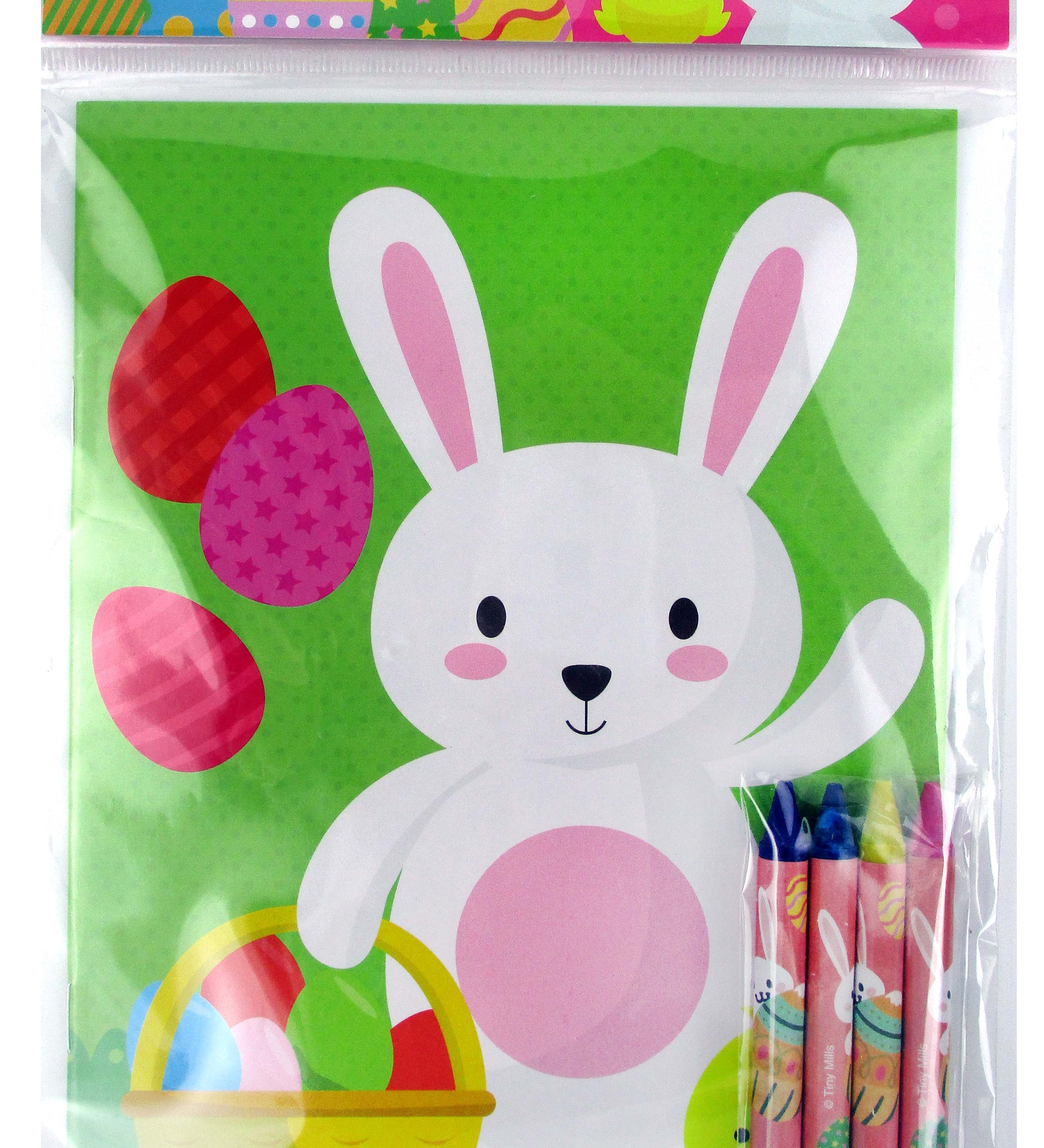 Easter Coloring Books with Crayons