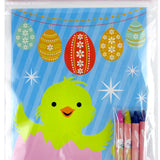 Easter Coloring Books with Crayons  – Set of 6 or 12