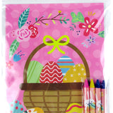 Easter Coloring Books with Crayons  – Set of 6 or 12
