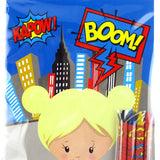 Superhero Coloring Books with Crayons – Set of 6 or 12