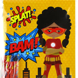 Superhero Coloring Books with Crayons – Set of 6 or 12