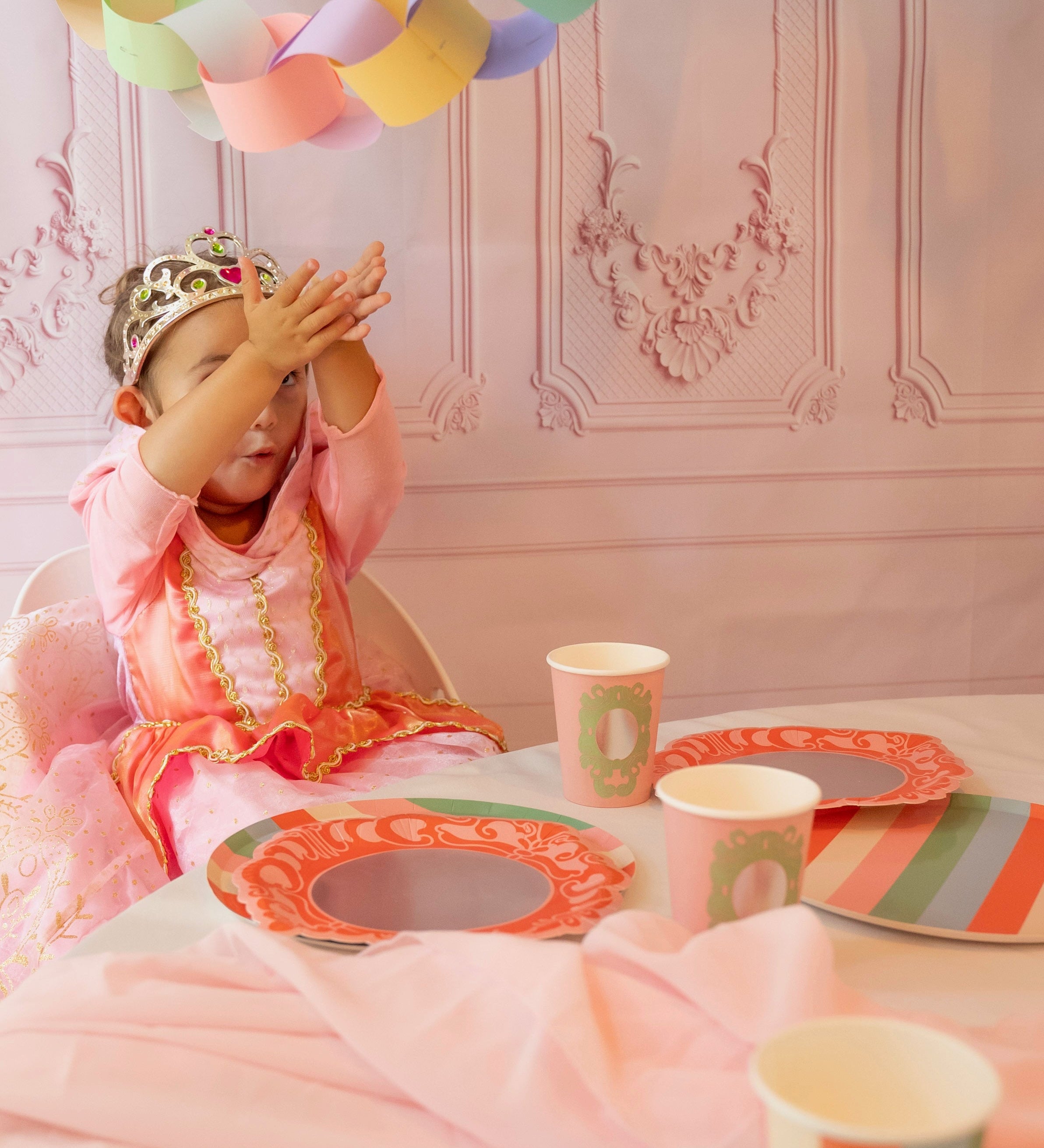 Princess Party Pack for 12 | Royal Princess Theme Tableware Kit