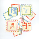 Face Party Cups | Art Party Cups (x 12)