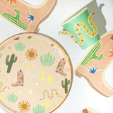 Western Birthday Party Supplies Pack (Serves 12)