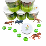 Zoo Animals Play Dough Party Favors