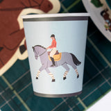 Equestrian Horse Riding Paper Cups (9 oz) (x 12)