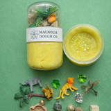 Jungle Sensory Play Dough Jar